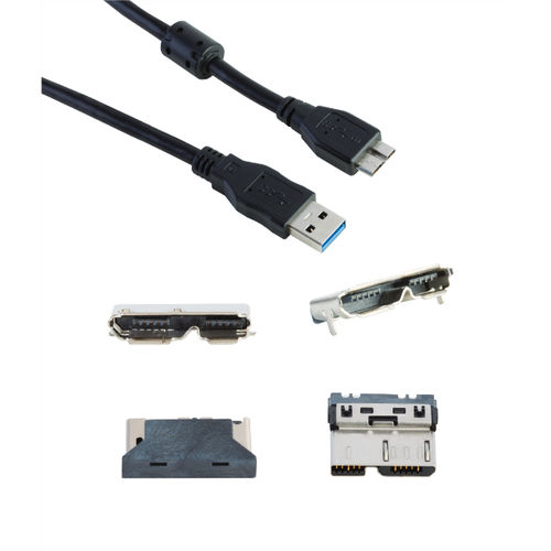 データ用コネクター - Type B - FCI - マイクロ USB / USB / 長方形