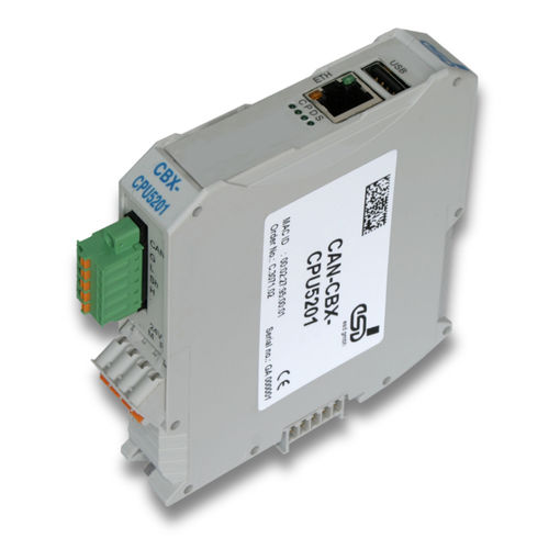 PowerPC®CPU モジュール - CAN-CBX-CPU5201 - esd electronics gmbh - 搭載 / コンパクト / フィールドバス用