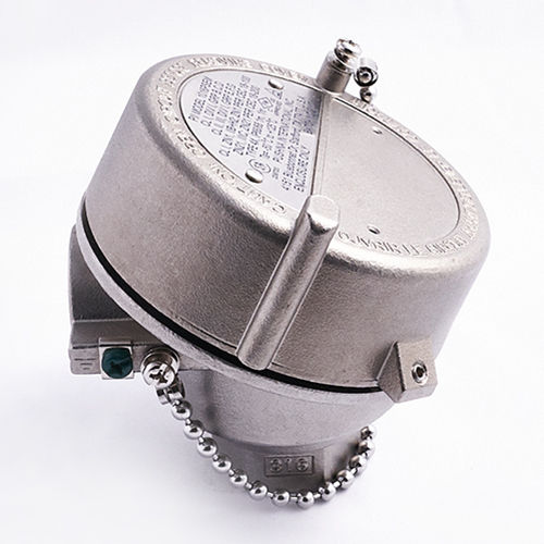 温度センサー用接合ヘッド - 1114PSEM series - PUSHNA INTERNATIONAL - 熱電対 / ステンレス製 / 防爆