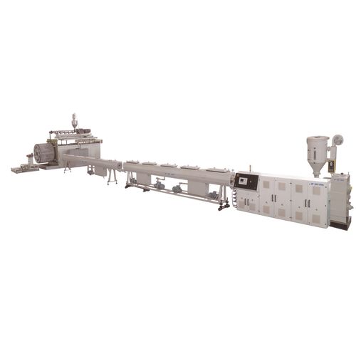 中空壁パイプ用押出しライン - ZKCR series - Jiangsu Xinrongplas Machinery Co., Ltd - 多層 / 単層型 / 水冷却機能付