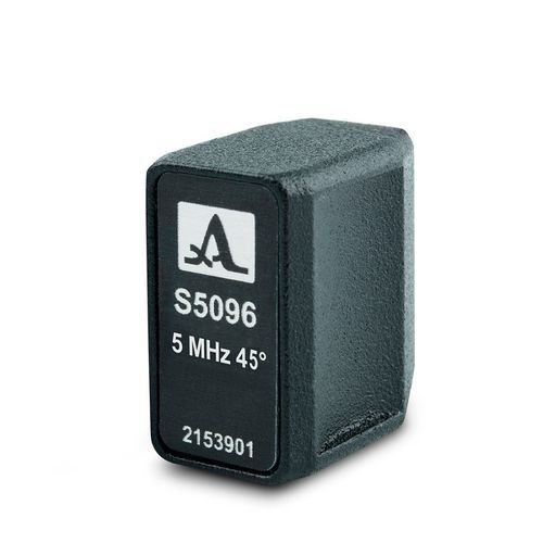 斜角ビーム超音波トランスデューサー - S5096 – 2153901 - ACS-Solutions GmbH - 圧電 / デュアルクリスタル / 縦波