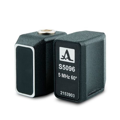 斜角ビーム超音波トランスデューサー - S5096 - 2153903 - ACS-Solutions GmbH - 圧電 / ビーム / デュアルクリスタル