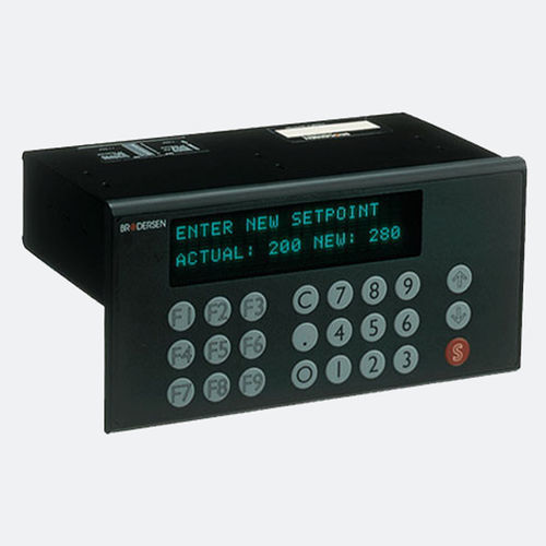 キーボード付端末 - UCT series - Brodersen Controls - パネル設置用 / 320 x 200 / LCD