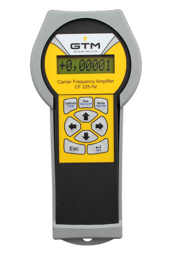 測定アンプ - CFA225-P series  - GTM Gassmann Testing Metrology GmbH - 搬送周波数 / 携帯型 / 電子式