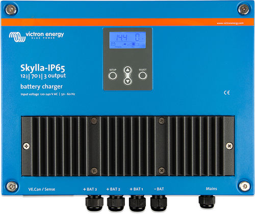 海洋用途バッテリー充電器 - Skylla - Victron Energy - 壁取付け式 / リチウム イオン / 防水