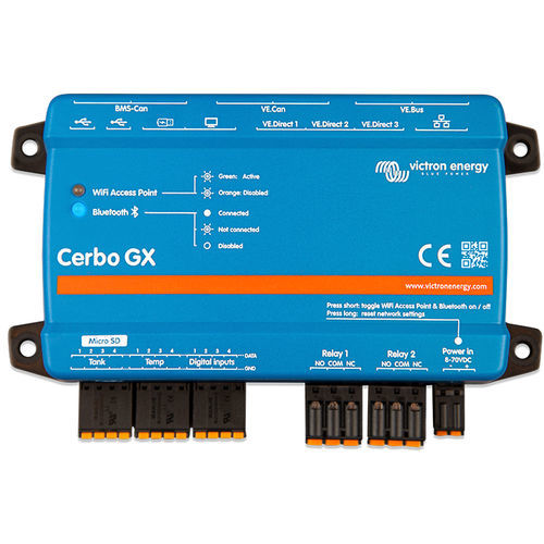 パネル用監視ユニット - Cerbo GX - Victron Energy - USB / HDMI（高精細度マルチメディアインターフェース） / リモート
