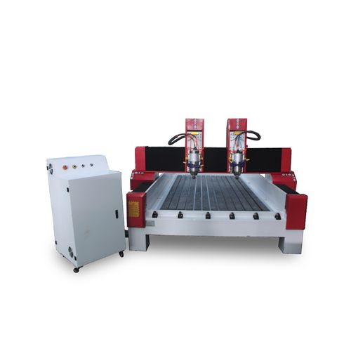 CNCルーター - HT-S1325 - Jinan Hopetool CNC Equipment Co., Ltd. - ダブルヘッド / 花崗岩用 / 大理石用