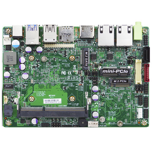 3.5インチマザーボード - MF94V - Jetway Information Co., Ltd. - Intel® Celeron® J3455 / Intel® Atom® x5-E3940 / Intel® Apollo Lake