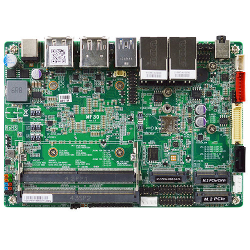 サブコンパクト3.5"マザーボード - MF30 - Jetway Information Co., Ltd. - 13世代Intel® Core™ / Intel® Core™ i5-1335U / Intel®