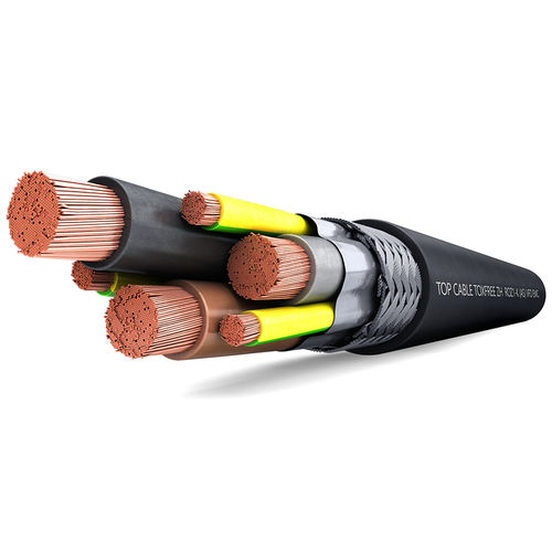 電力電力ケーブル - TOXFREE ZH ROZ1-K (AS) VFD EMC - Top Cable - 耐炎性 / 多重より線 / 銅