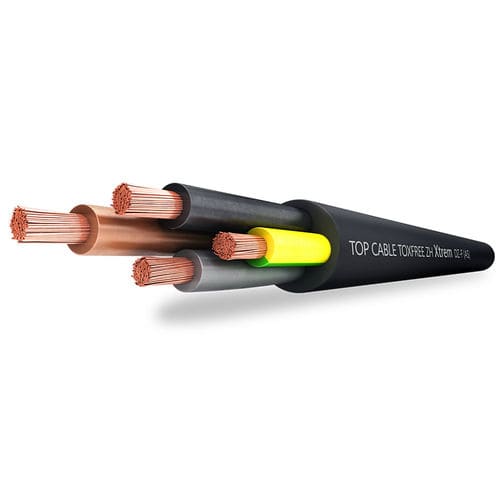 電力電力ケーブル - TOXFREE ZH XTREM DZ-F (AS) - Top Cable - 絶縁 / 耐炎性 / 多重より線