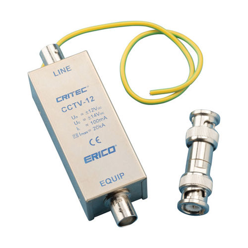 データおよび通信トランスミッション回線用避雷器 - CCTV12 - ERICO - 映像信号用 / コンパクト / BNC同軸