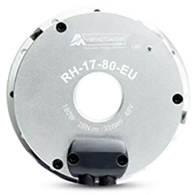 パンケーキ型ギヤモーター - RH-17-EU series - A2V Mécatronique - ブラシレス / 同軸 / 中空軸