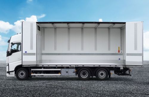 設備セミ トレーラー - M.KO OPENSIDER - Schmitz Cargobull - 工事用 / 2軸 / 固定型