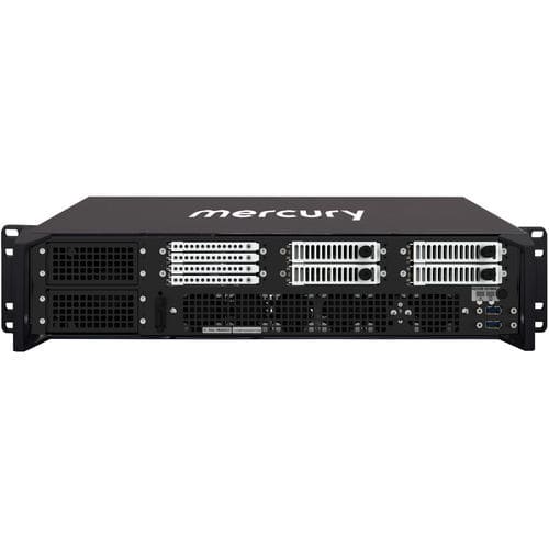 貯蔵用サーバー - RES X08 - MERCURY SYSTEMS - 2U / NVIDIA / 産業用