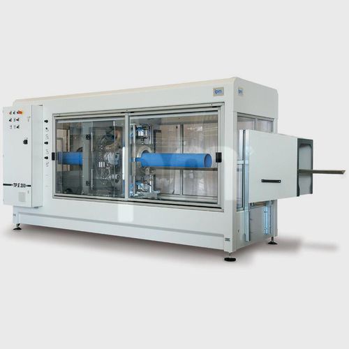 円形のこぎり - TP/E 250 - IPM ITALIAN PLASTIC MACHINERY - ポリ塩化ビニル用 / パイプ用 / 押出しライン用