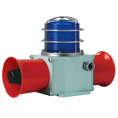 点滅ライト付き警報器 - SHD2L series - Qlight Co., Ltd. - 常時点灯ライト付き / ホーン / 電子