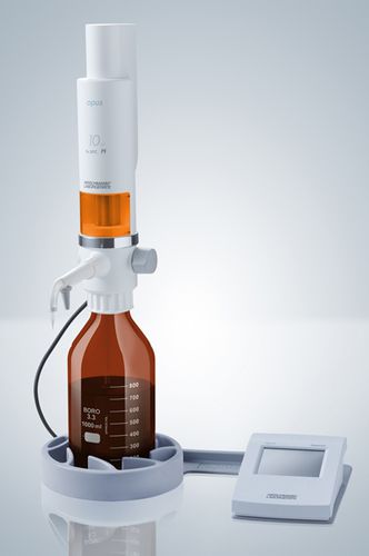 電動式ディスペンサ - 10 - 50 ml | opus® - Hirschmann Laborgeräte GmbH & Co. KG - バイアル