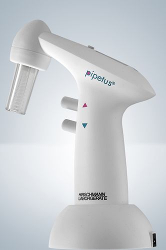 バッテリー式ピペット コントローラー - 0.1 - 200 ml, 100 - 240 V | pipetus® series - Hirschmann Laborgeräte GmbH & Co. KG