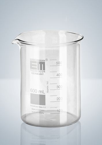 目盛り付ベッヒャー - 25 - 5 000 ml - Hirschmann Laborgeräte GmbH & Co. KG - ガラス製