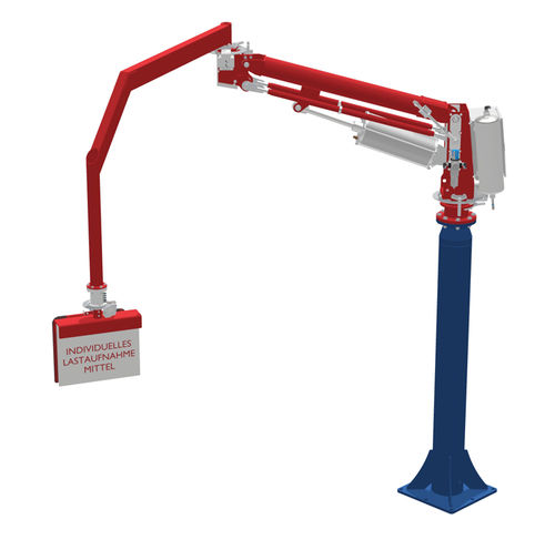 空気圧式マニピュレーター - 350 kg, 4 000 mm | PARALLEL - HUSCH GmbH - 軌道つかみ工具付 / ポジショニング / カラム