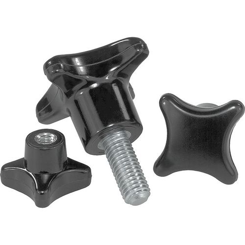 クロス式取っ手 - K0148 series - HEINRICH KIPP WERK GmbH & Co. KG - 熱硬化プラスチック