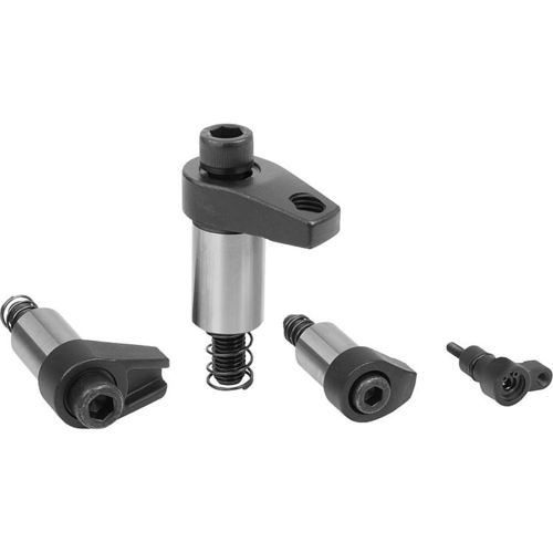 Cクランプ装置 - K0014 series - HEINRICH KIPP WERK GmbH & Co. KG - スチール製 / コンパクト