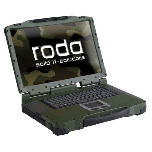 産業用ラップトップ コンピューター - Rocky® RF9  - roda computer GmbH - Intel® Core™2 Duo / Intel® GMA 4500 MHD / Windows7