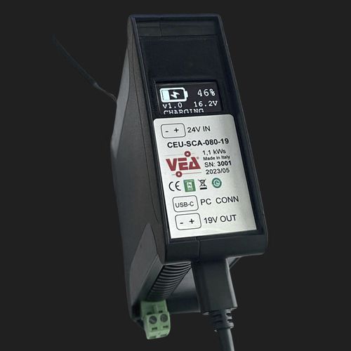 オンライン無停電電源装置 - CEU-SCA-080 - VEA Srl - DC / 電気二重層コンデンサ付き / コンパクト