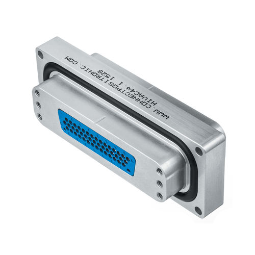 密封コネクター - HIVAC Series - Positronic Industries - 電源 / D-Sub / 長方形