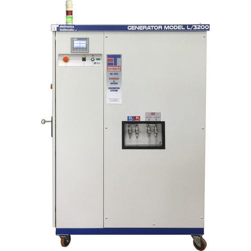 ドライ酸素および水素発生器 - L/3200 - Elettronica Todescato - 高純度 / 産業用 / 電解メンブレン式