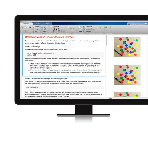 イメージ分析ソフトウェア - Image Processing Toolbox™ - The MathWorks - 可視化 / 画像処理用 / ワークフロー管理