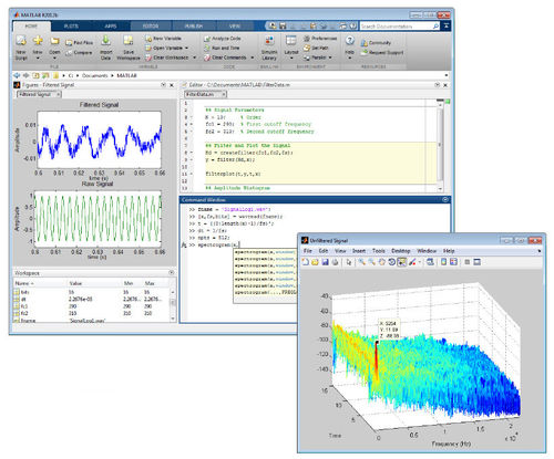 試験用ソフトウェア - MATLAB® - The MathWorks - 制作用 / 測定用 / 可視化