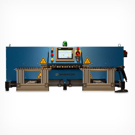 電動式サーモシュリンク装置 - DERAY®-Shuttle 240 / 60 - DSG-CANUSA GmbH - 台上 / 組み込みタッチパネル式HMI付