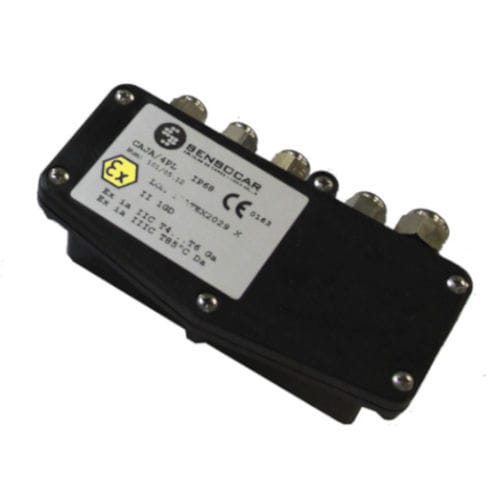 強度センサー用ジャンクションボックス - CAJA/4 PL-EX  - SENSOCAR - 直付け / ATEX / プラスチック製