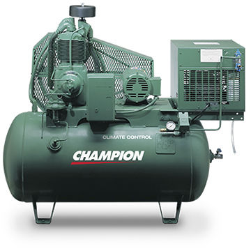 往復コンプレッサー - Climate Control - Champion Pneumatic - エア / 電動 / 据え置き型