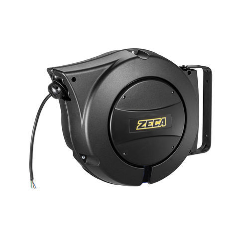 ケーブルリール - AL71 BLACK - ZECA - 電子ケーブル / 格納 / 固定型