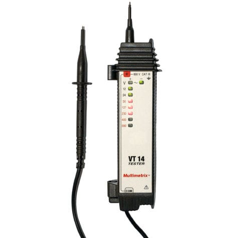 電圧試験機 - VT 14 - MULTIMETRIX - 携帯型