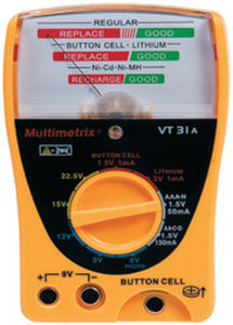 電圧試験機 - VT 31A - MULTIMETRIX - バッテリー用 / 携帯型