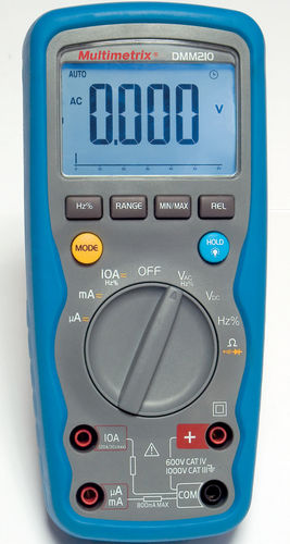 デジタルマルチメーター - DMM 210 - MULTIMETRIX - 携帯型 / 1000 V / 10 A