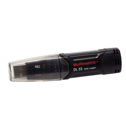 温度データロガー - DL 53  - MULTIMETRIX - 湿度 / USB / ディスプレイ無し