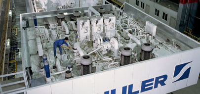 油圧式プレスライン - SCHULER - MÜLLER WEINGARTEN - 機械式 / 成形 / 複動式