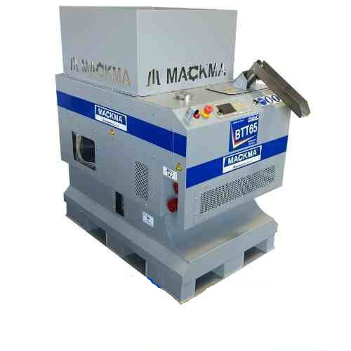 金属チップ煉瓦製造機 - BTT65 - MACKMA - 研削屑 / 油圧 / 自動