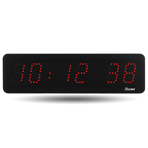 壁取り付け式時計 - STYLE 5S - BODET TIME SPORT - LED / 屋内用 / デジタル