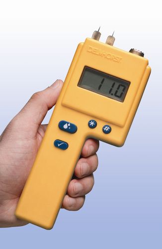 紙用湿度計 - P-2000 - Delmhorst Europe - ピン / デジタル ディスプレイ付 / 手持ち型