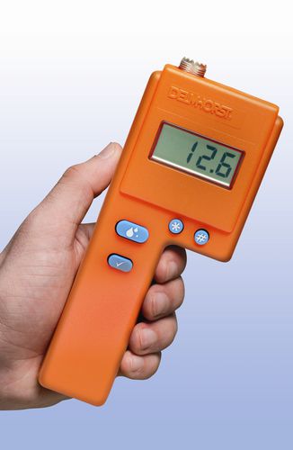 コットン用湿度計 - C-2000 - Delmhorst Europe - 伝導性測定 / デジタル ディスプレイ付 / 手持ち型