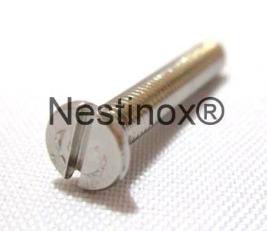 金属用ねじ - Nestinox B.V. - フラットヘッド / すりわり / フィリップス型