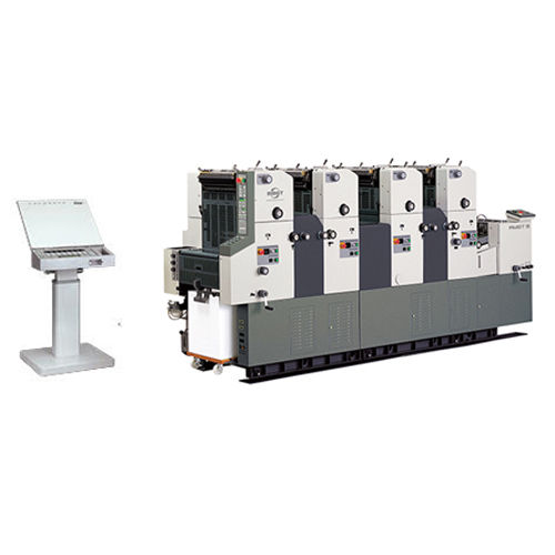 シートフェッドオフセット印刷機 - 340HA-4 - RYOBI MHI Graphic Technology - フォーマット手段 / 4色 / 紙用