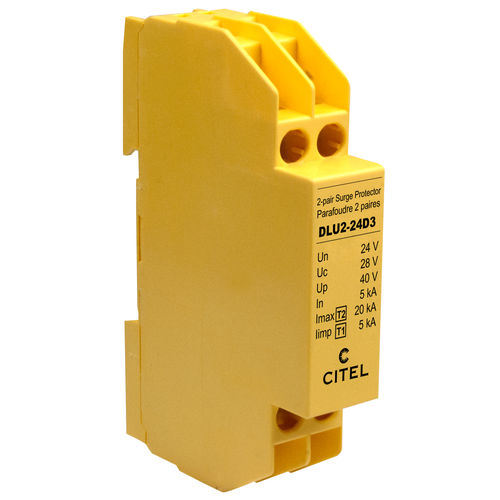 タイプ1避雷器 - DLU2 series - CITEL - 電気通信 / データおよび通信トランスミッション回線用 / データネットワーク用