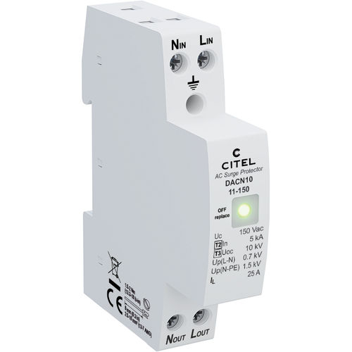 一体型避雷器 - DACN10 series - CITEL - タイプ2 / タイプ3 / トランジェント防止